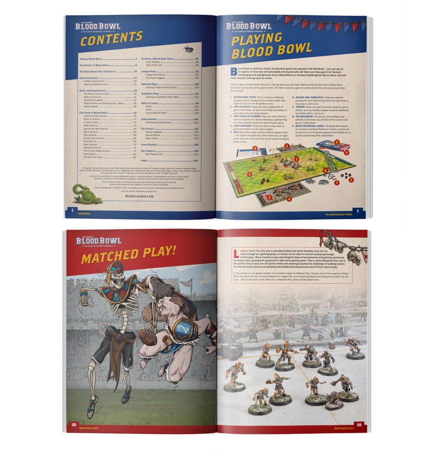 Warhammer Blood Bowl Third Season Edition fantastinis futbolo žaidimas