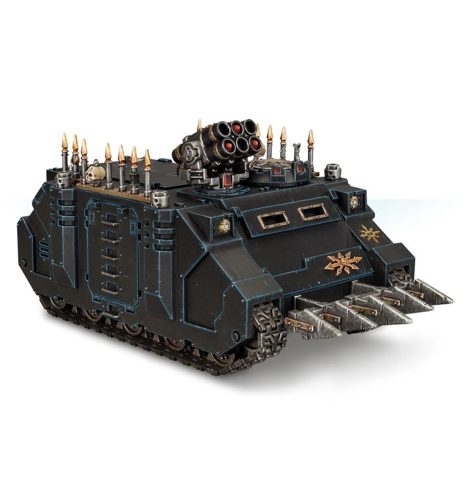 Warhammer 40,000 Chaos Space Marines: Chaos Rhino Miniature Set