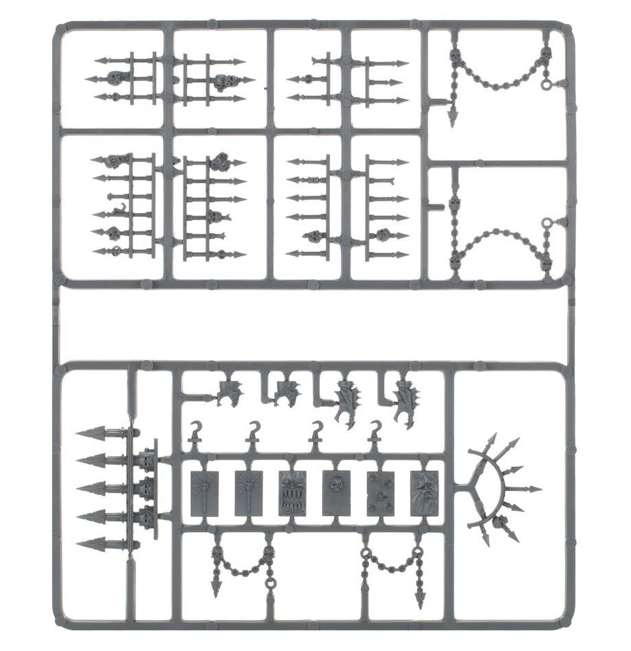 Warhammer 40,000 Chaos Space Marines: Chaos Rhino Miniature Set