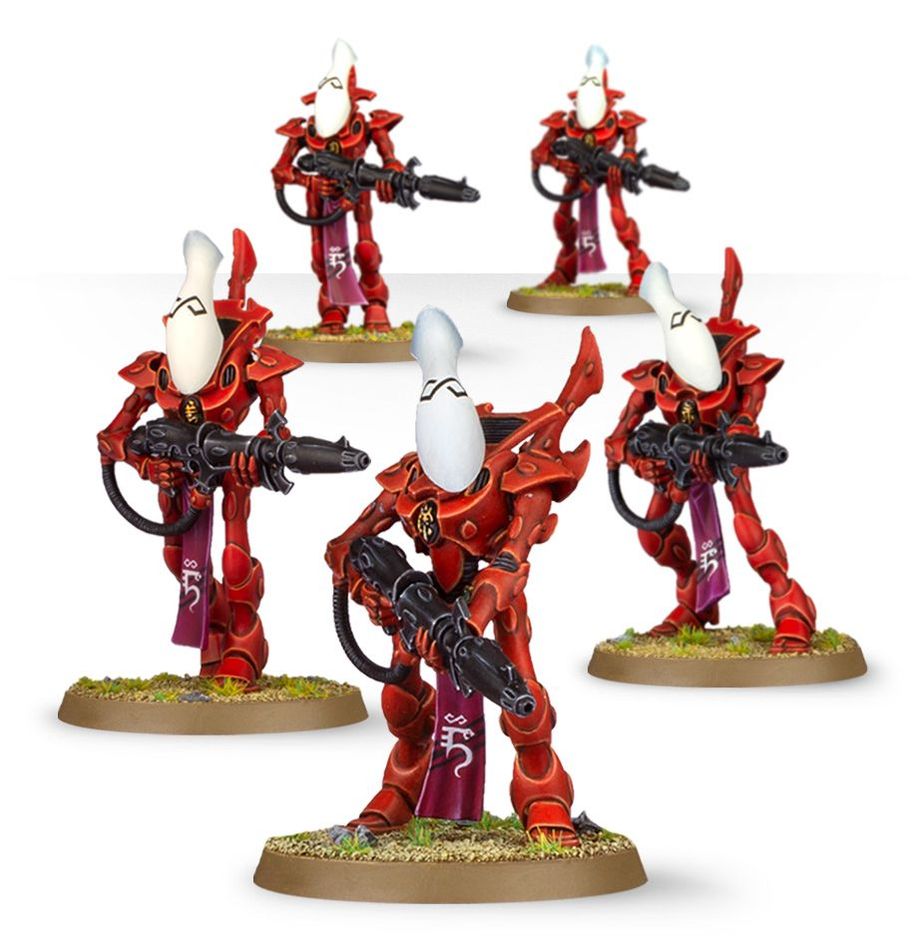 Warhammer 40,000 Aeldari: Wraithguard miniatiūrų surinkimo rinkinys