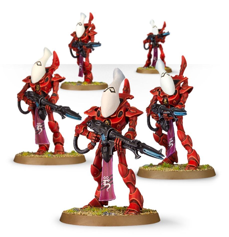 Warhammer 40,000 Aeldari: Wraithguard miniatiūrų surinkimo rinkinys