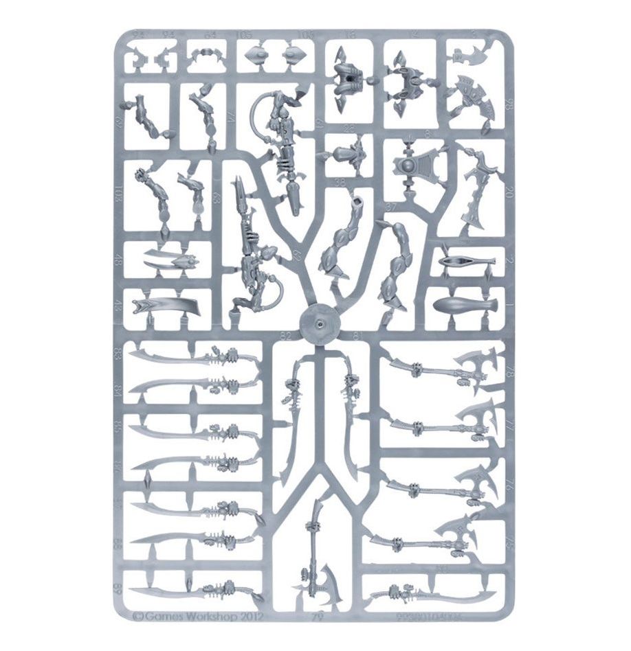 Warhammer 40,000 Aeldari: Wraithguard miniatiūrų surinkimo rinkinys