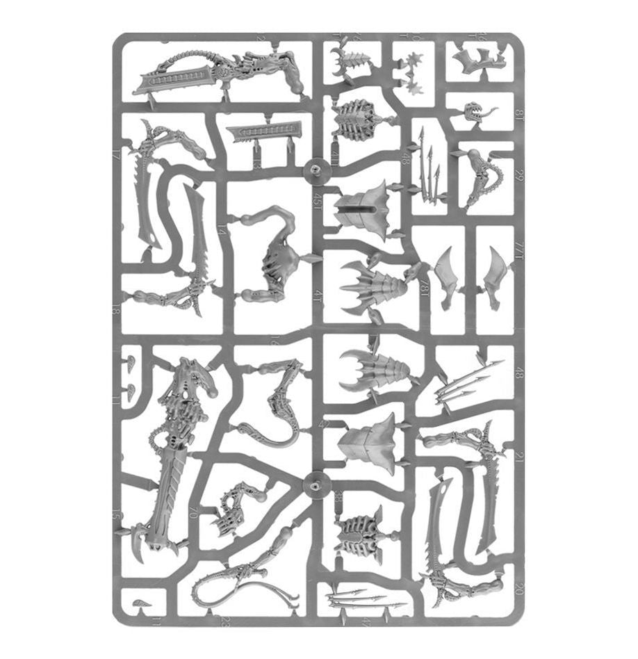 Warhammer 40,000 Tyranids: Warriors miniatiūrų surinkimo rinkinys