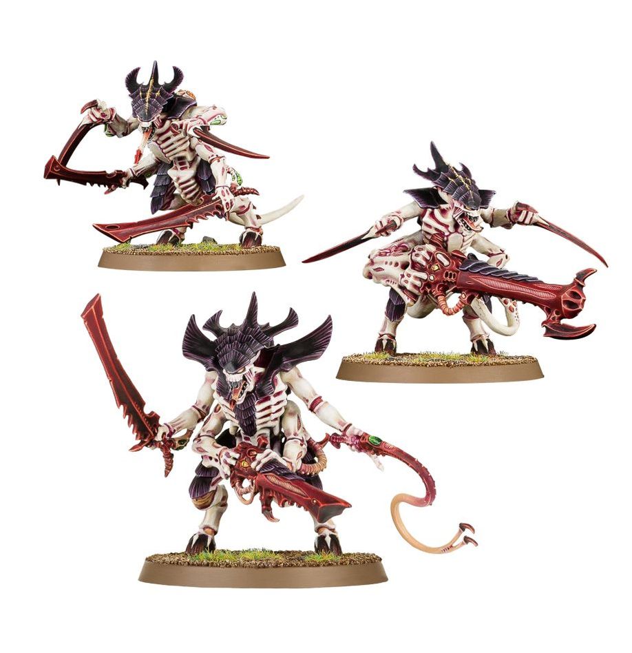 Warhammer 40,000 Tyranids: Warriors miniatiūrų surinkimo rinkinys
