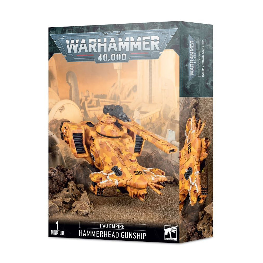 Warhammer 40,000 T'au Empire: Hammerhead Gunship miniatiūros surinkimo rinkinys