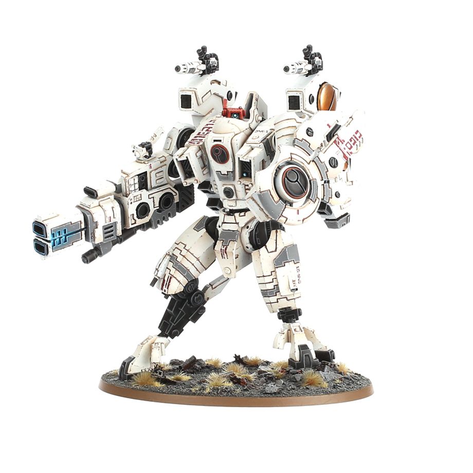 Warhammer 40,000 T'au Empire: Riptide Battlesuit miniatiūrų surinkimo rinkinys