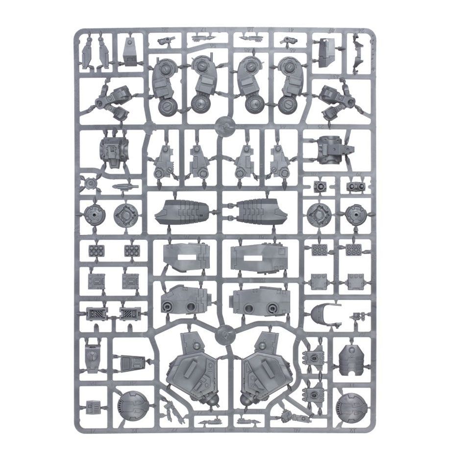 Warhammer 40,000 T'au Empire: Riptide Battlesuit miniatiūrų surinkimo rinkinys