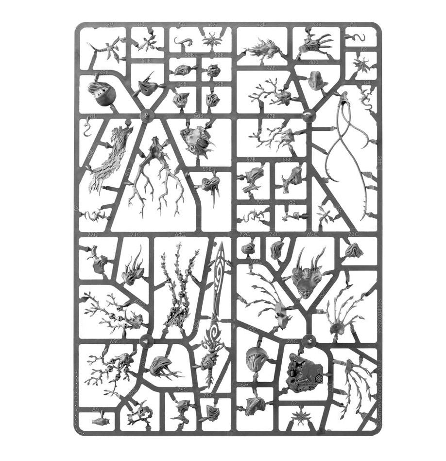 Warhammer Age of Sigmar Spearhead: Sylvaneth miniatiūrų rinkinys