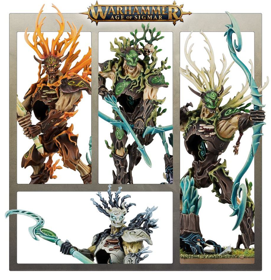 Warhammer Age of Sigmar Spearhead: Sylvaneth miniatiūrų rinkinys