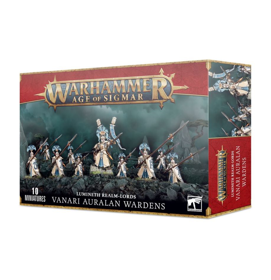 Warhammer Age of Sigmar: Vanari Auralan Wardens miniatiūrų rinkinys