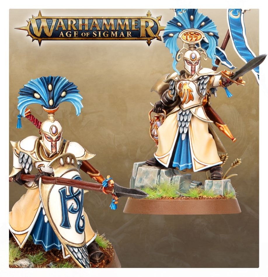 Warhammer Age of Sigmar: Vanari Auralan Wardens miniatiūrų rinkinys