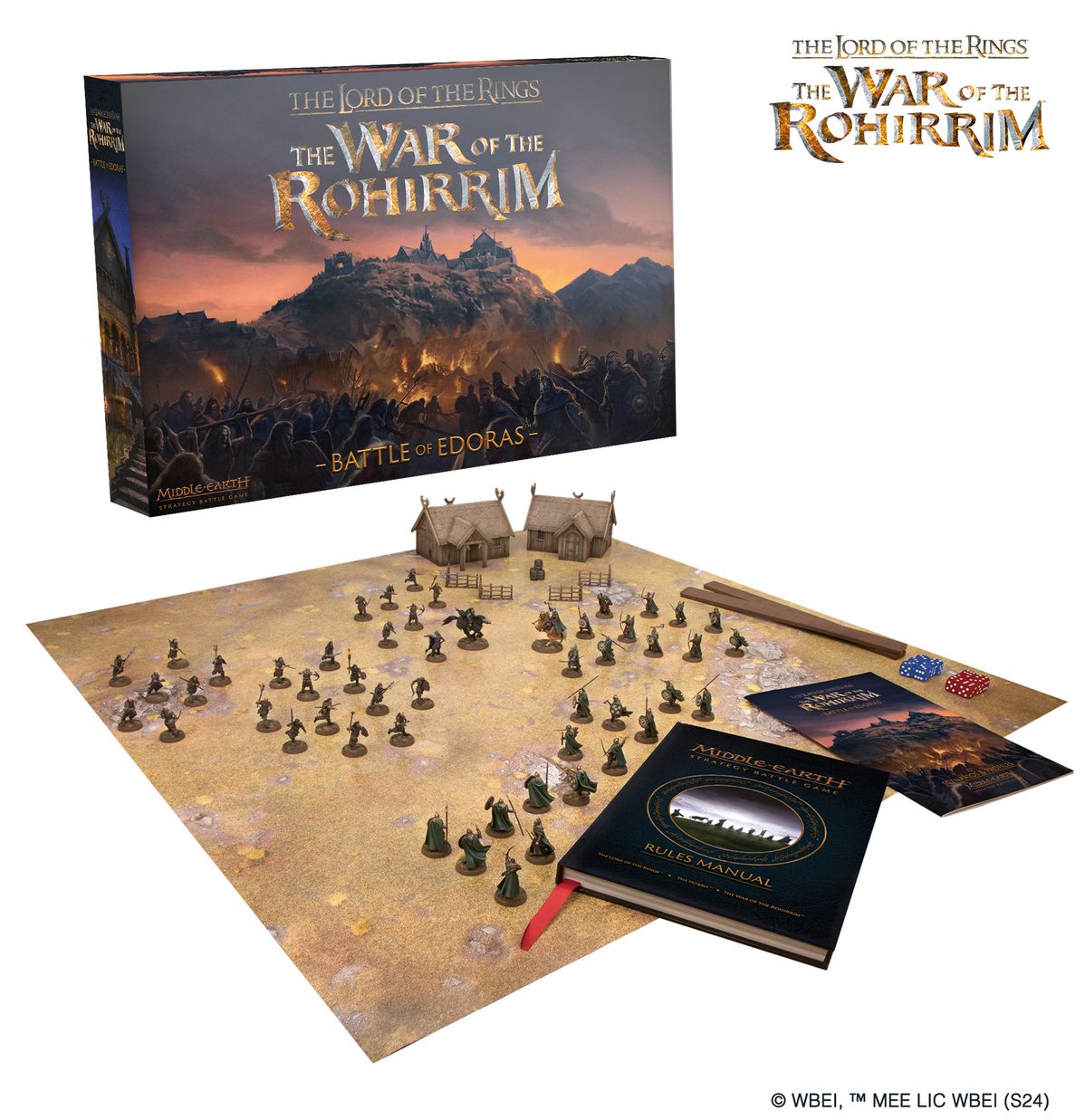 The Lord of the Rings – The War of the Rohirrim – Battle of Edoras Miniature Battle Game Set