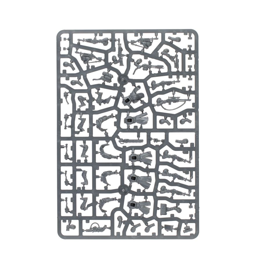 Warhammer 40,000 Death Korps of Krieg miniatiūrų surinkimo rinkinys