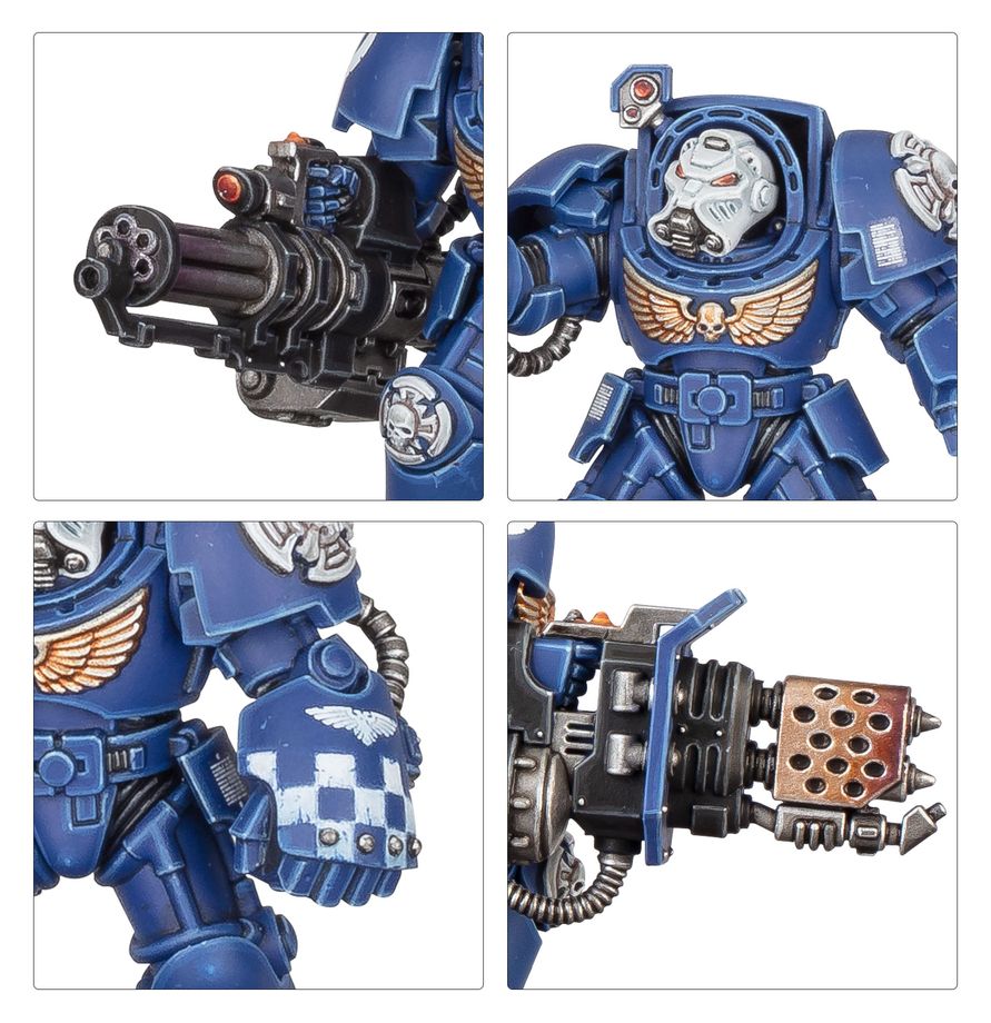 Warhammer 40,000 Terminator Squad miniatiūrų surinkimo rinkinys