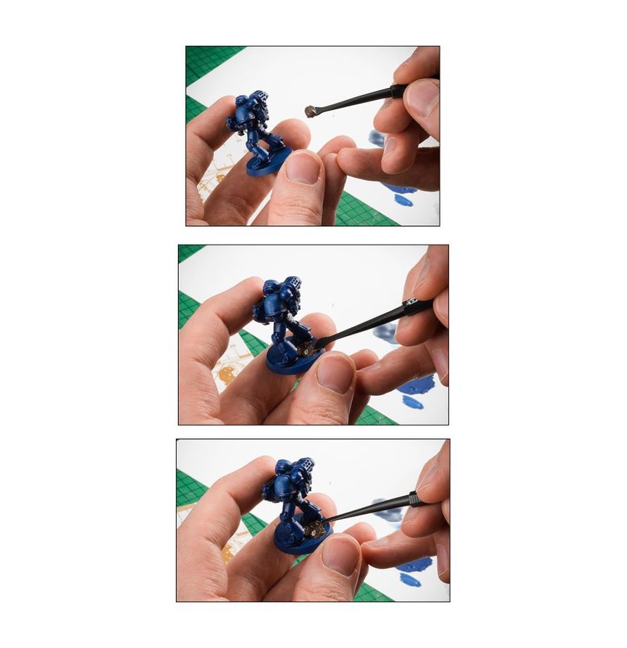 Citadel įrankis tekstūroms užtepti