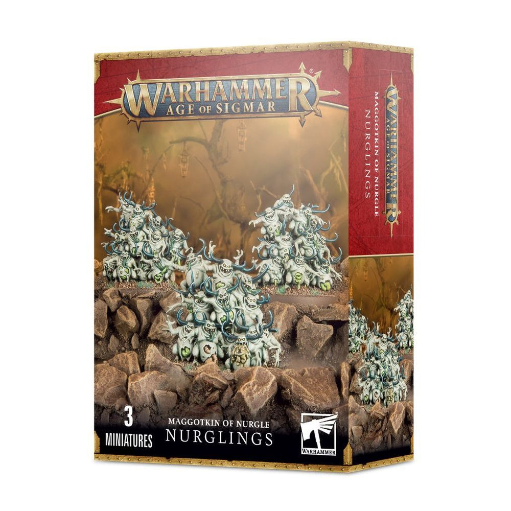 Warhammer Age of Sigmar: Nurglings Miniature Set