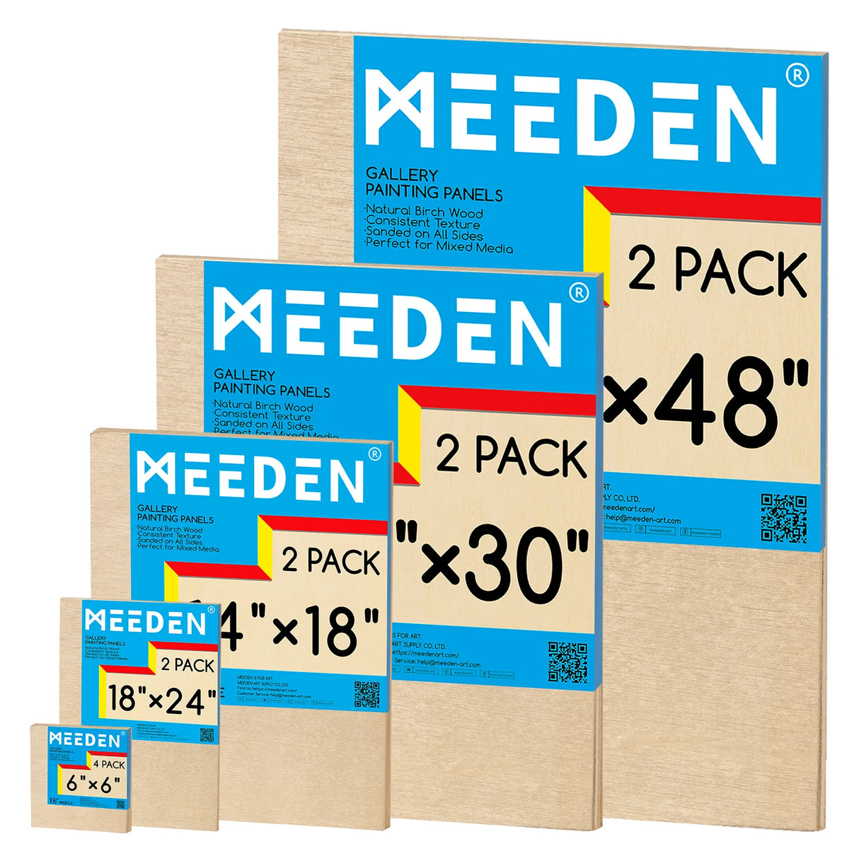 MEEDEN beržo medienos tapybos panelė