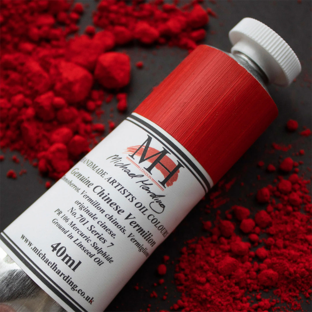 Michael Harding Oil Paint, Colours 1-62 (Part 1/2)