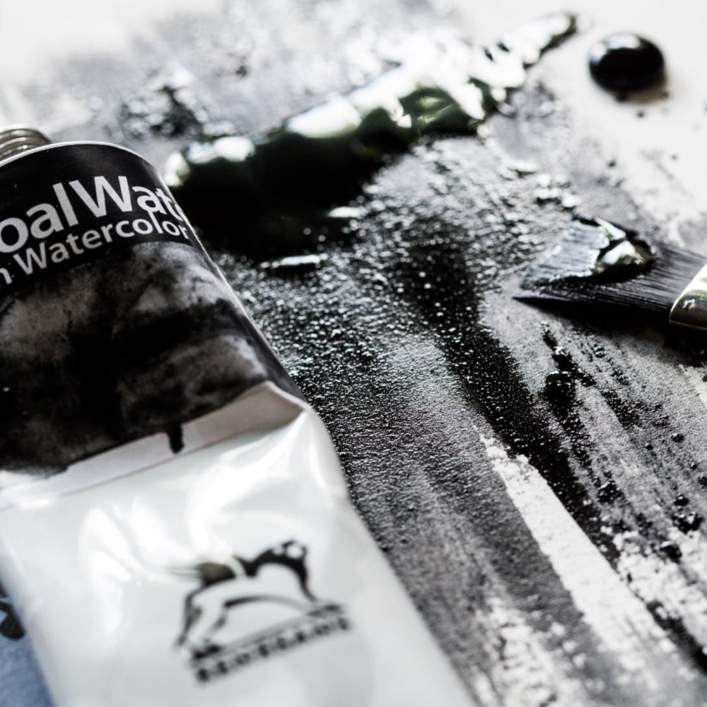 Renesans Wicker skysta anglis - akvarelė