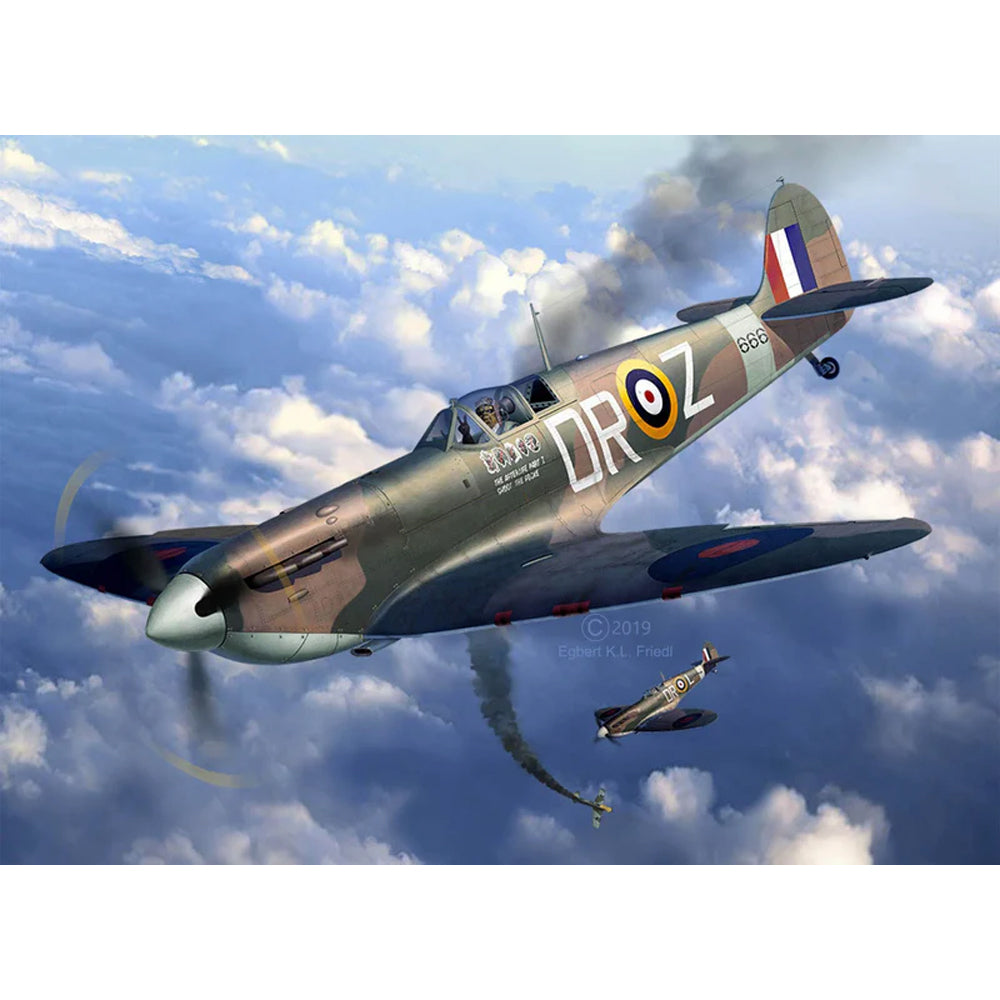 Revell Spitfire Mk.II Aces High Iron Maiden surenkamo modelio dovanų rinkinys, 1:32