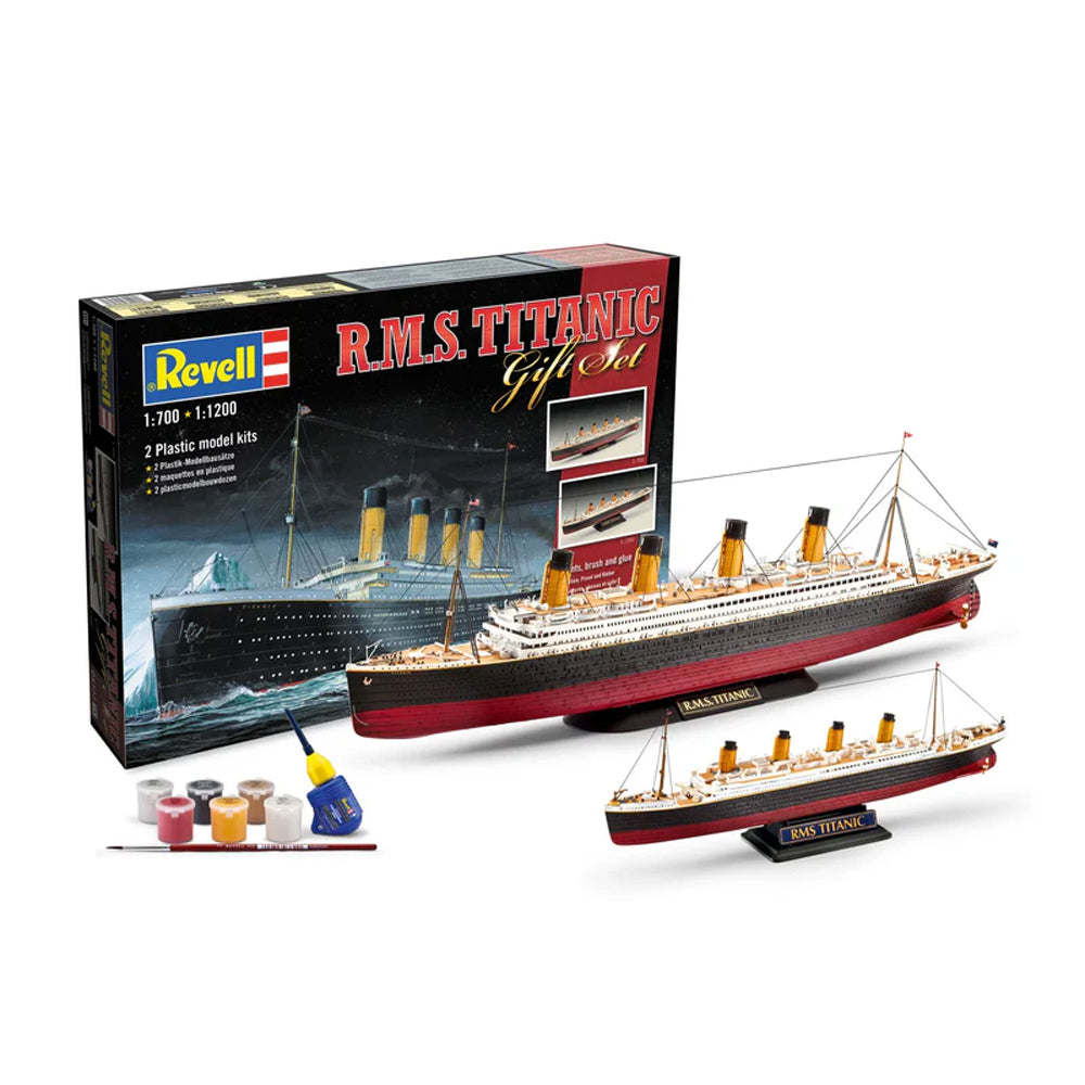 Revell R.M.S. Titanic dviejų surenkamų modelių dovanų rinkinys, 1:700 ir 1:1200