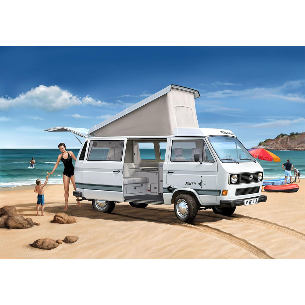 Revell Volkswagen T3 Camper Model Kit, 1:25