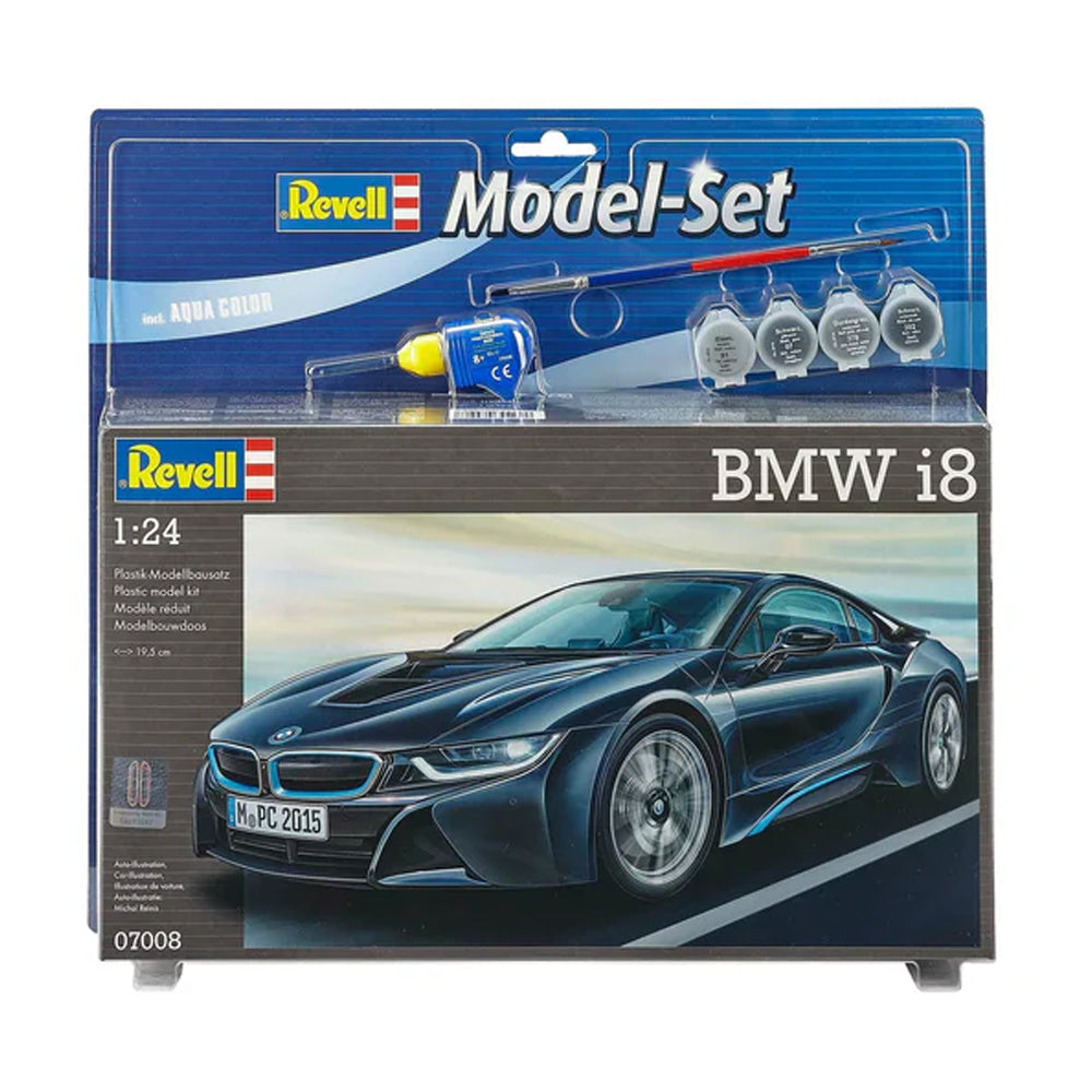 Revell BMW i8 automobilio surenkamas modelis, 1:24