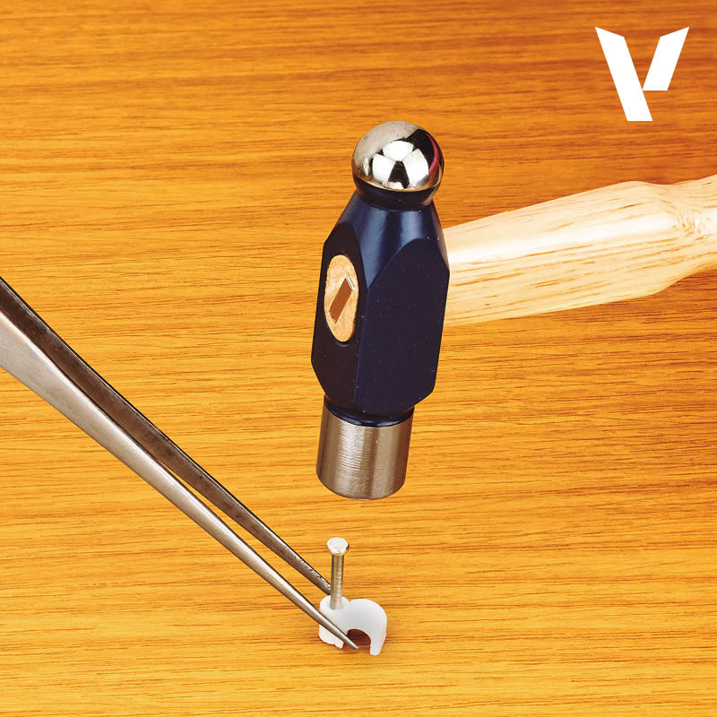 Vallejo tiesios galvutės nerūdijančio plieno pincetas, 175 mm