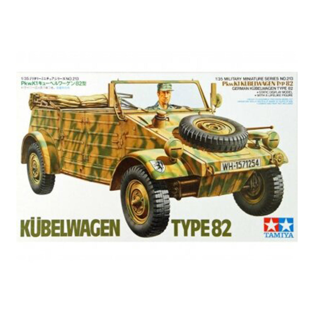 Tamiya German Kübelwagen Type 82 surenkamas modelis, 1:35