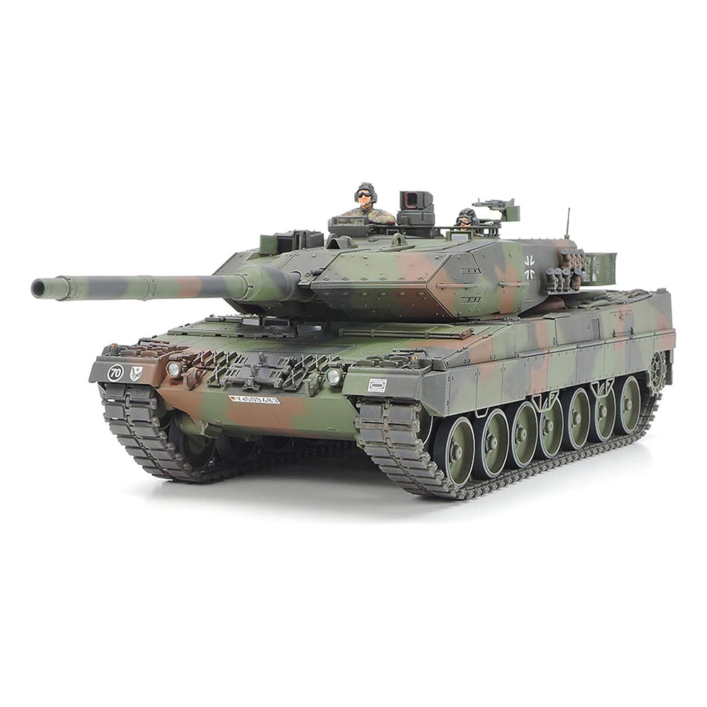 Tamiya Leopard 2 A6 pagrindinio kovinio tanko surenkamas modelis, 1:35