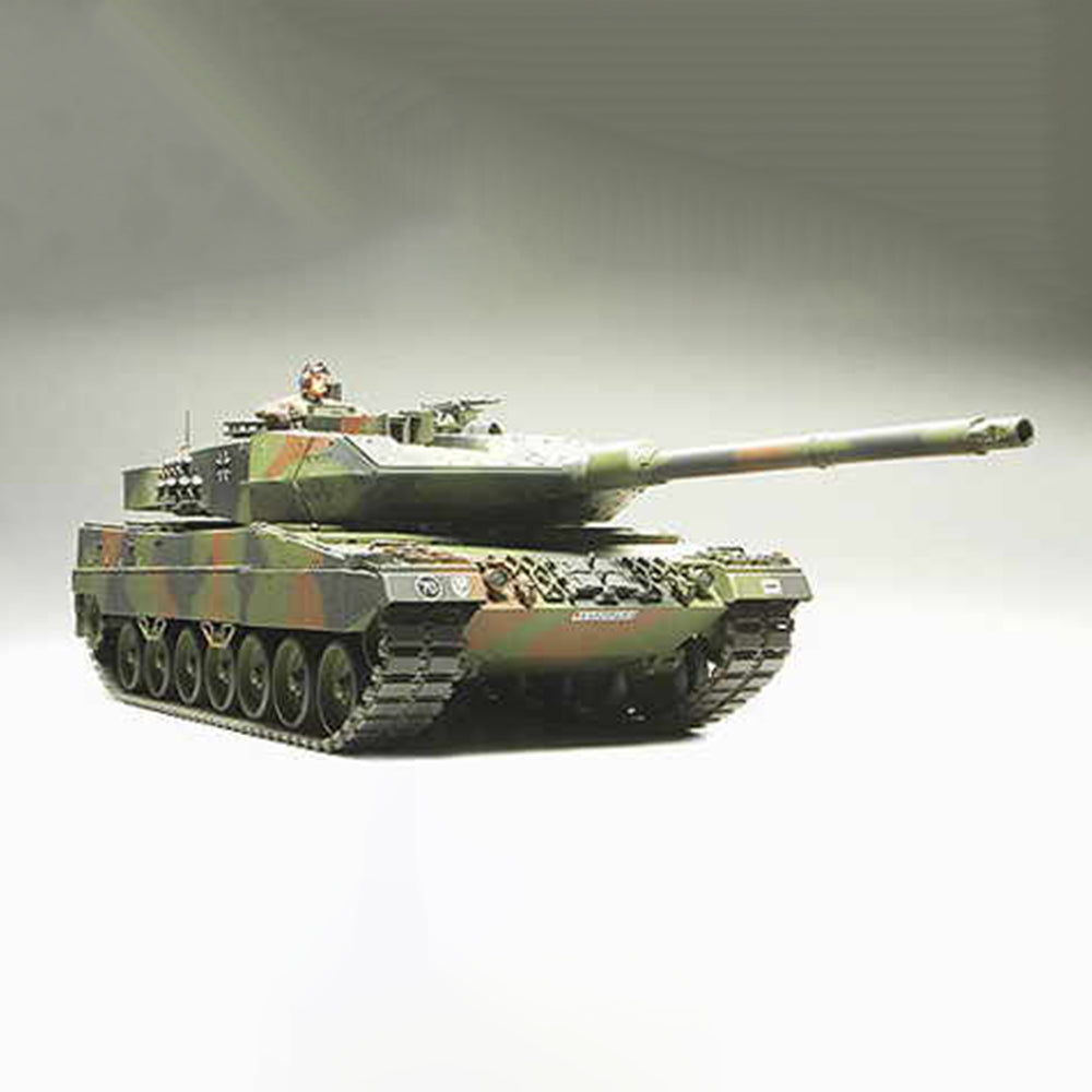 Tamiya Leopard 2 A6 pagrindinio kovinio tanko surenkamas modelis, 1:35