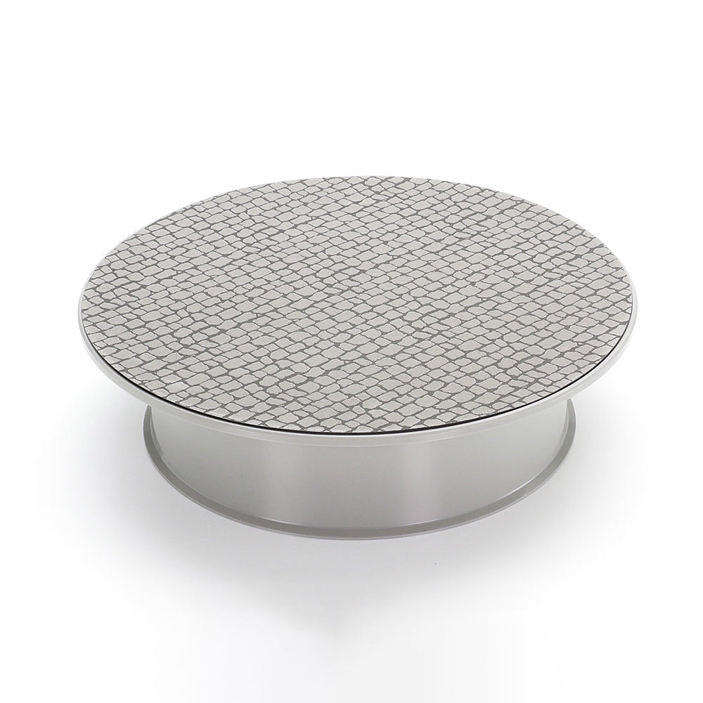 Tamiya besisukantis apvalus eksponavimo stendas