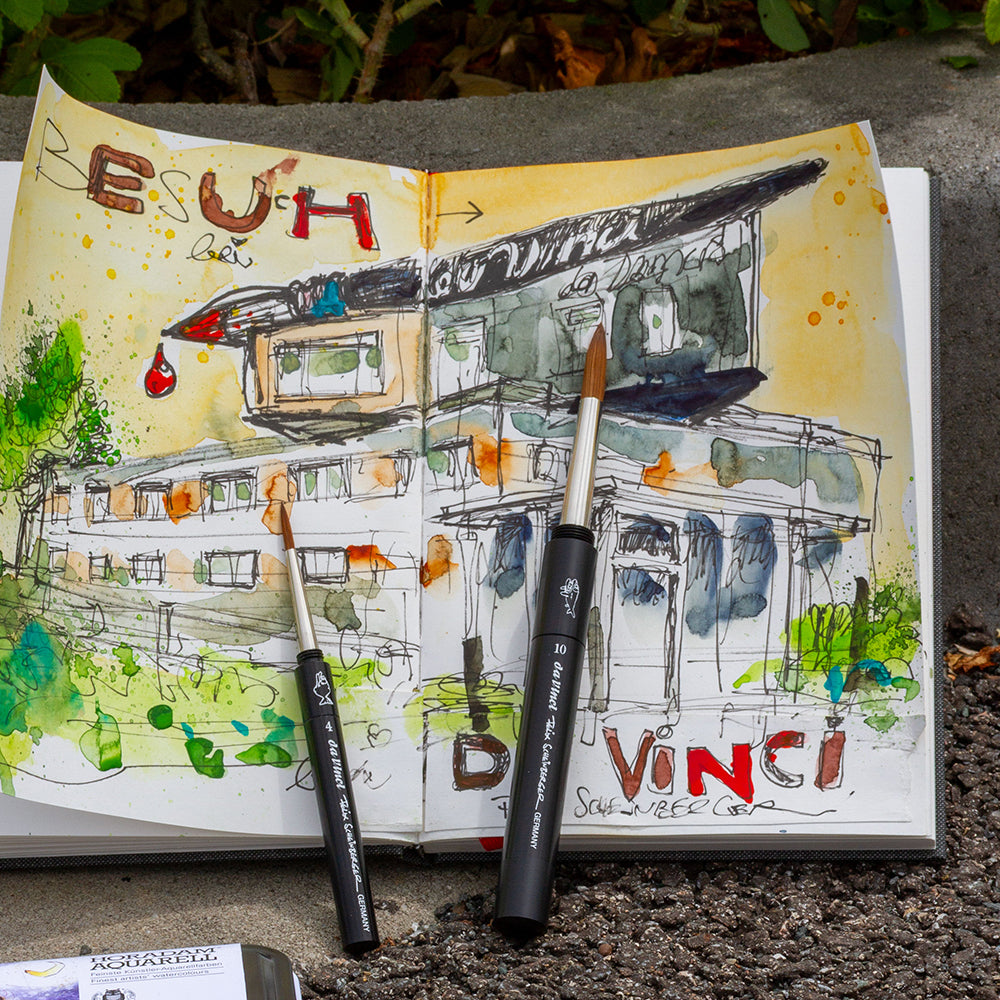 Da Vinci Felix Scheinberger akvarelinių teptukų rinkinys, 2 vnt.