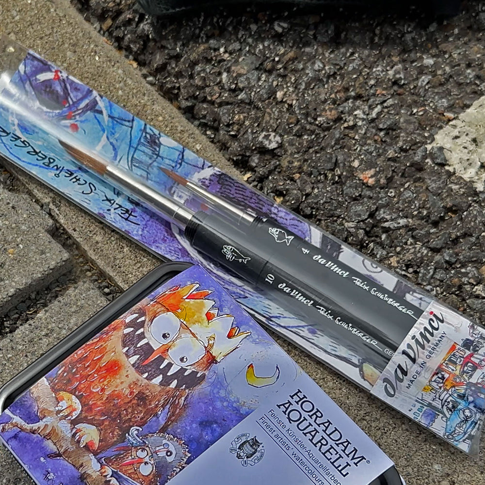 Da Vinci Felix Scheinberger akvarelinių teptukų rinkinys, 2 vnt.