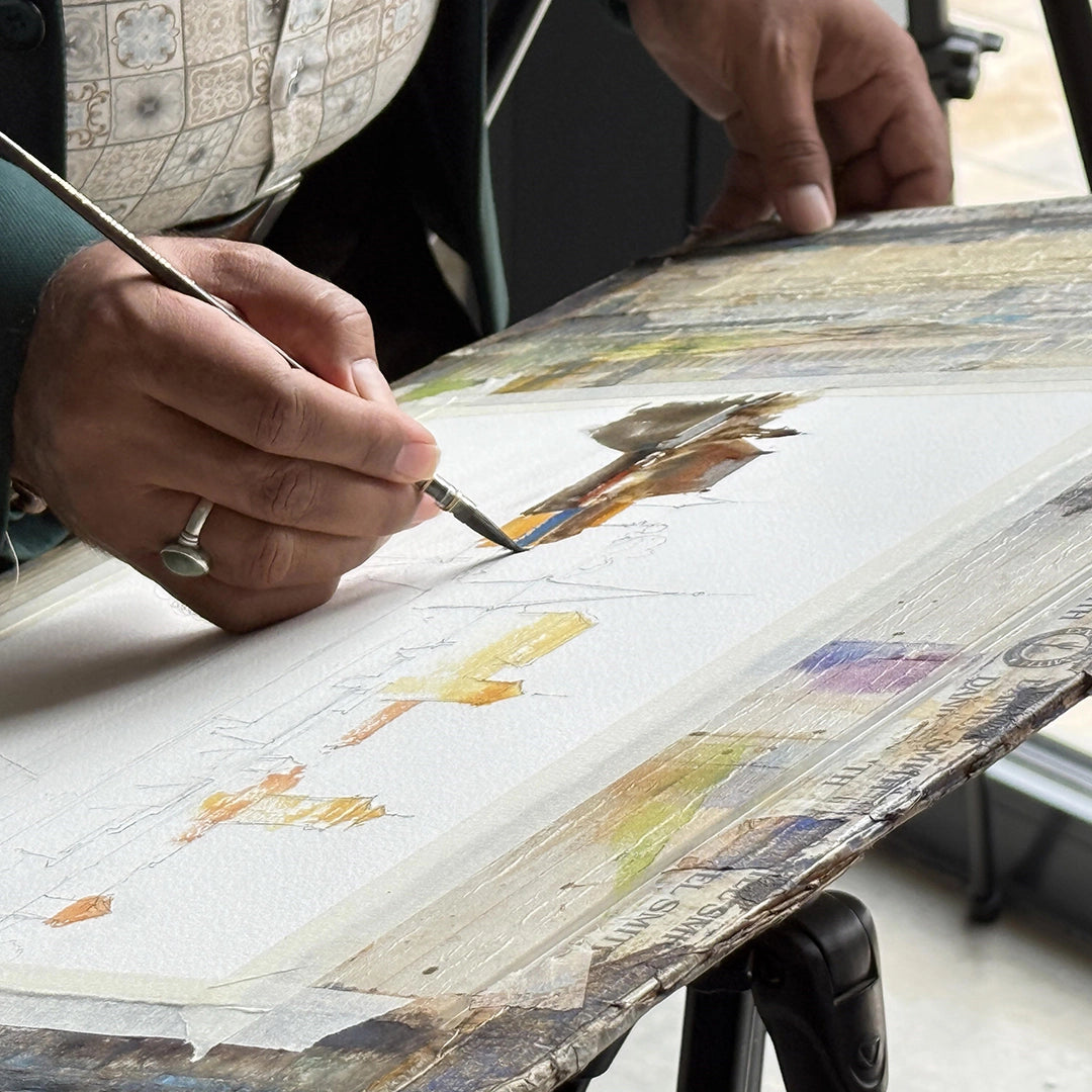 Da Vinci Prafull Sawant akvarelinių teptukų rinkinys, 3 vnt.