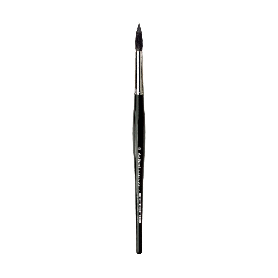 Da Vinci Casaneo Round Synthetic Watercolor Brush, Series 5598