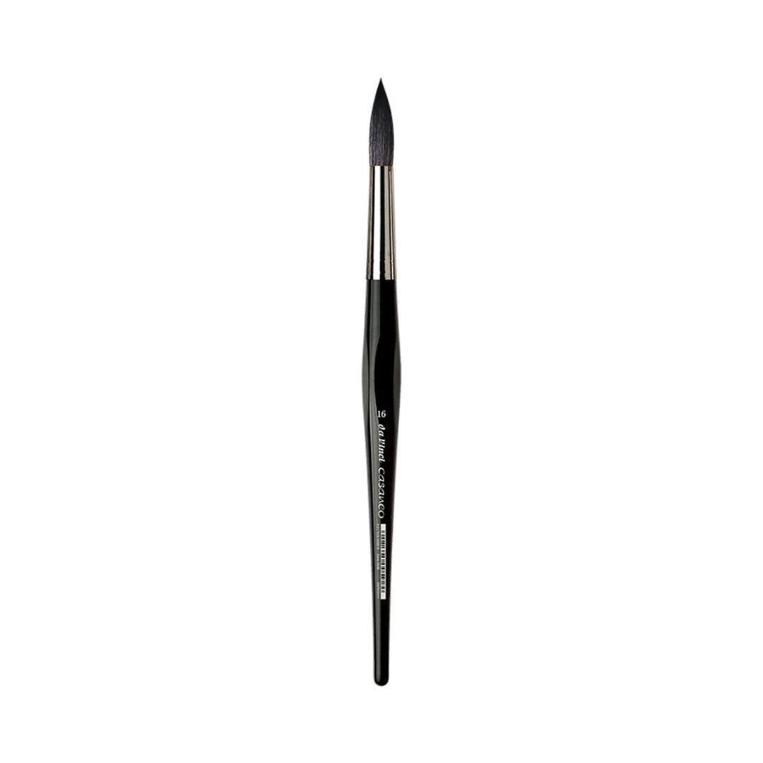 Da Vinci Casaneo Round Synthetic Watercolor Brush, Series 5598