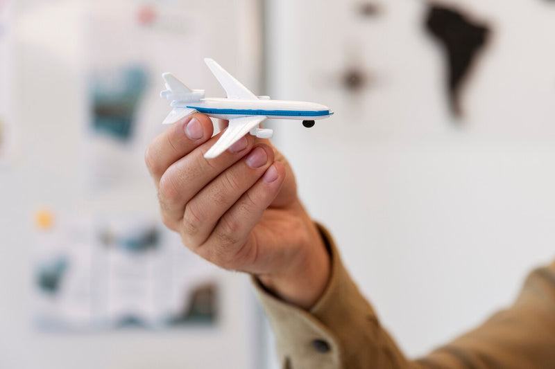 Paint modelling airplane