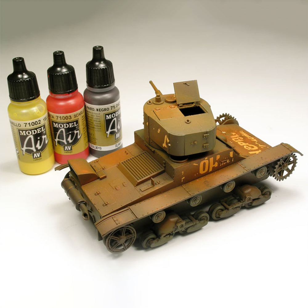 Vallejo Model Air dažai, spalvos 101-200 (2/3 dalis)