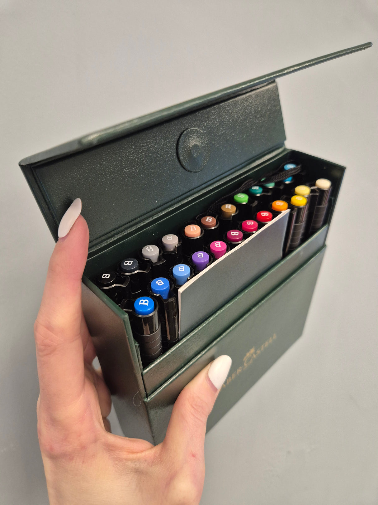 Faber-Castell Pitt Artist teptukiniai rašikiai, 24 spalvos