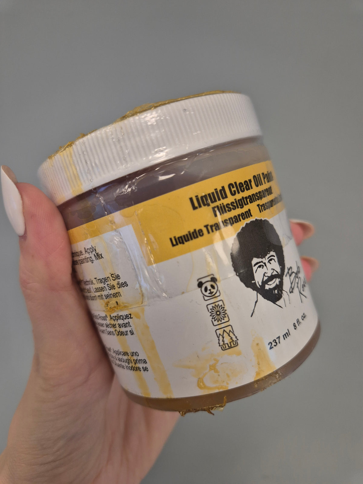 Bob Ross skysti skaidrūs aliejiniai dažai, 237 ml