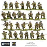 Warlord Games britų oro desanto Antrojo pasaulinio karo sąjungininkų desantininkų surenkamos miniatiūros