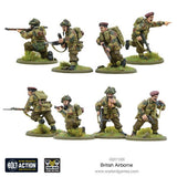 Warlord Games britų oro desanto Antrojo pasaulinio karo sąjungininkų desantininkų surenkamos miniatiūros