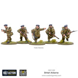 Warlord Games britų oro desanto Antrojo pasaulinio karo sąjungininkų desantininkų surenkamos miniatiūros
