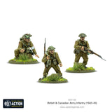 Warlord Games Britų ir Kanados armijos pėstininkų (1943–1945 m.) miniatiūros