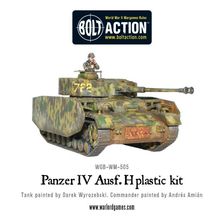 Warlord Games Panzer IV Ausf. F1/G/H Medium Tank Scale Model