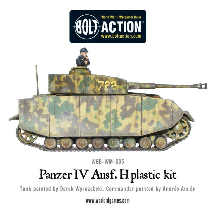 Warlord Games Panzer IV Ausf. F1/G/H Medium Tank Scale Model