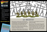 Warlord Games JAV pėstininkų būrys – Antrojo pasaulinio karo amerikiečių kareivių miniatiūros