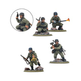 Warlord Games vokiečių veteranų pėstininkų būrio surenkamas modelis
