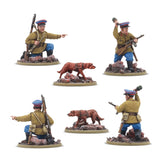 Warlord Games Sovietų armijos pėstininkų būrio surenkamas modelis